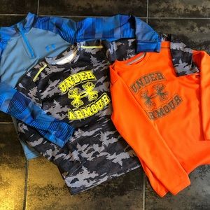 Under Armour boys medium long sleeve shirts